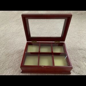 Tea Box - Cherry finish